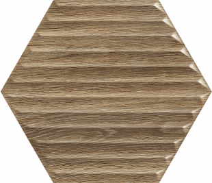 Плитка Ceramika Paradyz Woodskin Wood Heksagon Struktura B (19,8х17,1)
